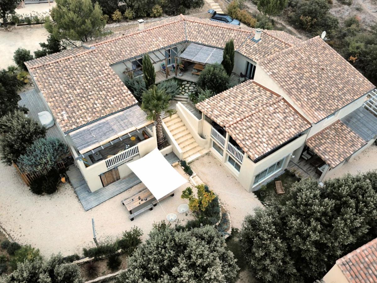 La Villa Les Petits Gardons Castillon-du-Gard Exterior photo