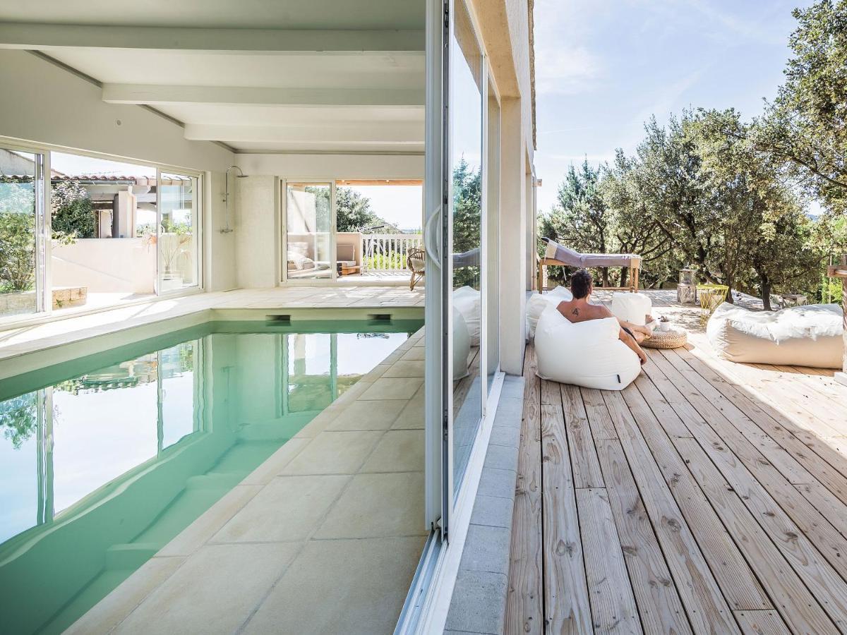 La Villa Les Petits Gardons Castillon-du-Gard Exterior photo
