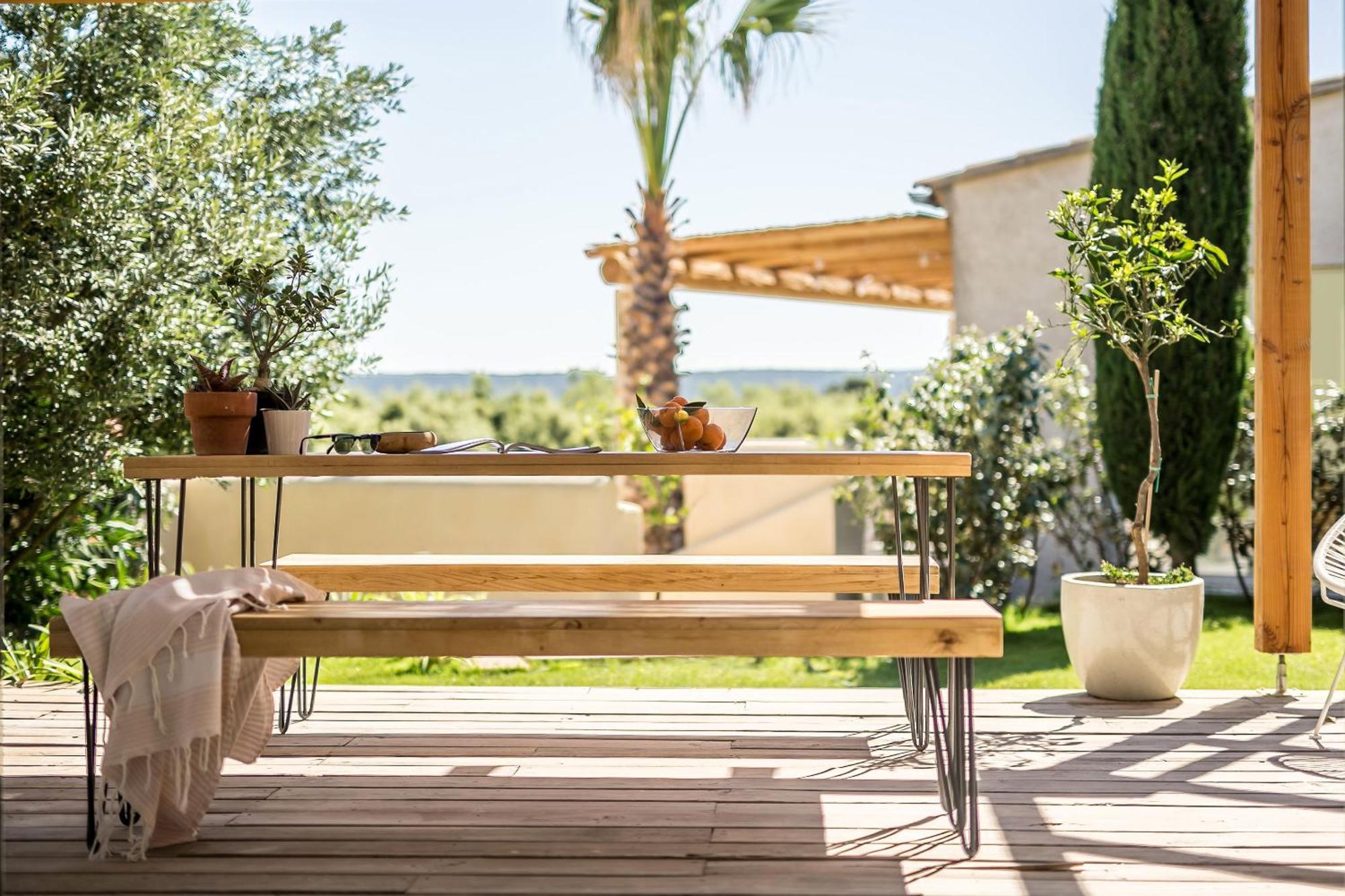 La Villa Les Petits Gardons Castillon-du-Gard Exterior photo